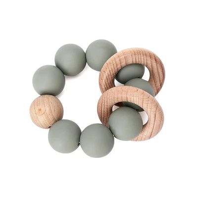 Temperature Resistant Silicone Teether For Babies Easy Clean Baby Teething Toy