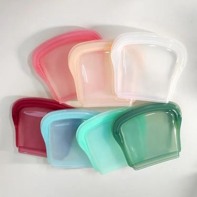 BPA FREE Leak-Proof Eco Friendly Reusable Silicone Food Bag For Safe And Convenient Food Storage