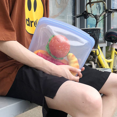 3000ML Mega Sustainable Bags Reusable Microwaveable Durable Freezer and Dishwasher Safe
