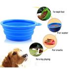 Slow Feed Collapsible Dog Water Bowl , Interactive Durable Travel Dog Bowl Collapsible