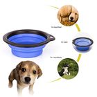 Slow Feed Collapsible Dog Water Bowl , Interactive Durable Travel Dog Bowl Collapsible